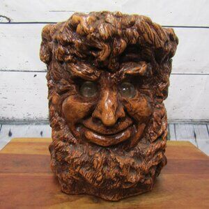 1975 Jason Christoble Wizard Tree Trunk Candle Holder